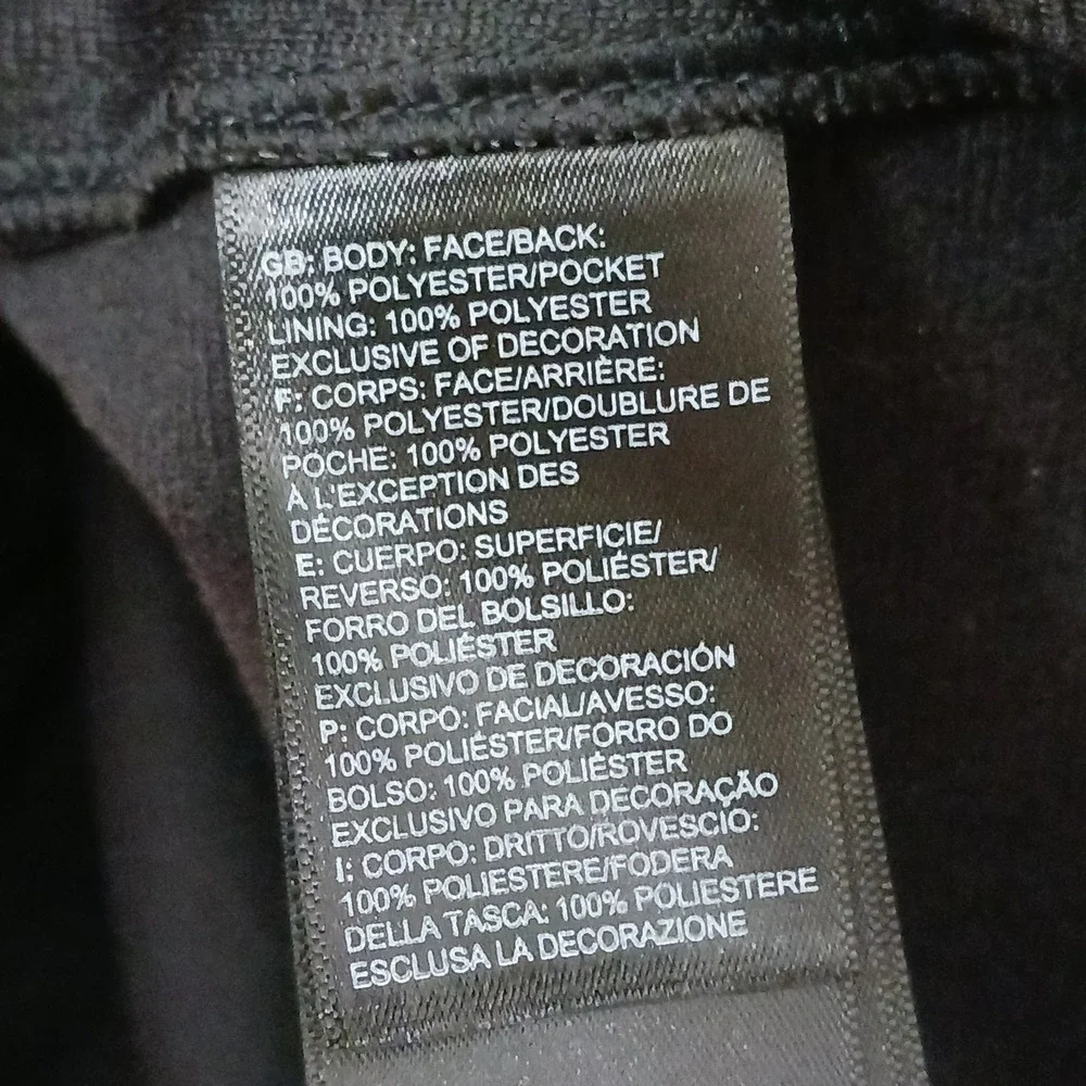 The North Face Mens Ridgevue Golf Softshell Vest Black Grey Full Zip Small